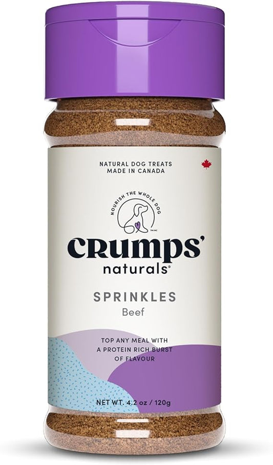 Crumps' Naturals Beef Sprinkles, Brown, 4.2 Ounce (Pack of 1)
