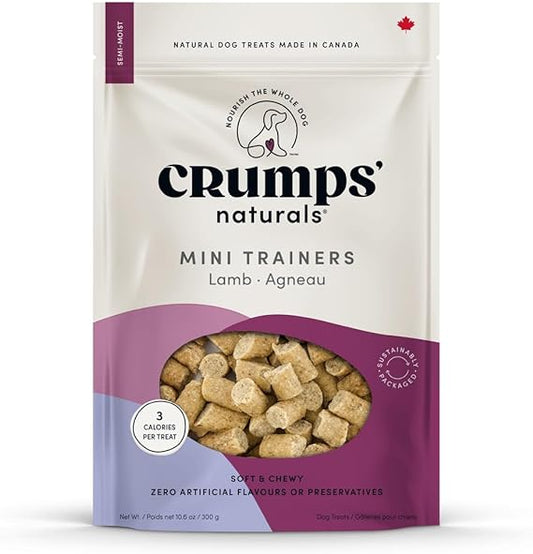 Crumps Naturals Mini Trainers Lamb (semi-Moist) 4.7oz