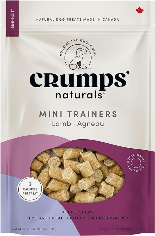 Crumps Naturals Mini Trainers Lamb (semi-Moist) 10.6oz