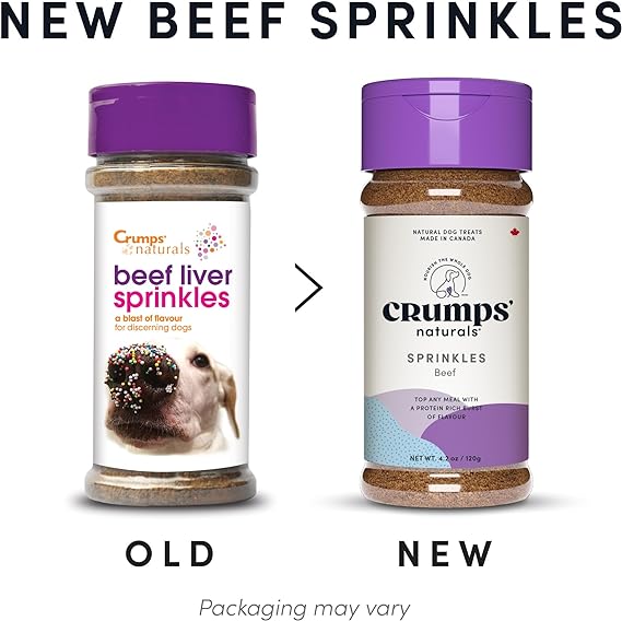 Crumps' Naturals Beef Sprinkles, Brown, 4.2 Ounce (Pack of 1)