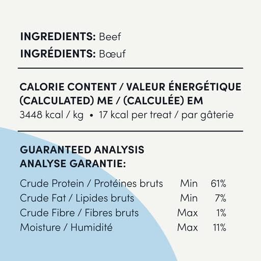 PRODUCT MAY VARY Crumps' Naturals Beef Tender Sticks for Pets, 4.9 Oz/138G